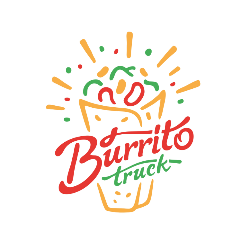 Burrito Truck Logo żarciowozy